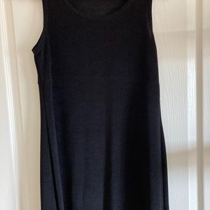 Maxi Black Dress with short sleeve Jacket